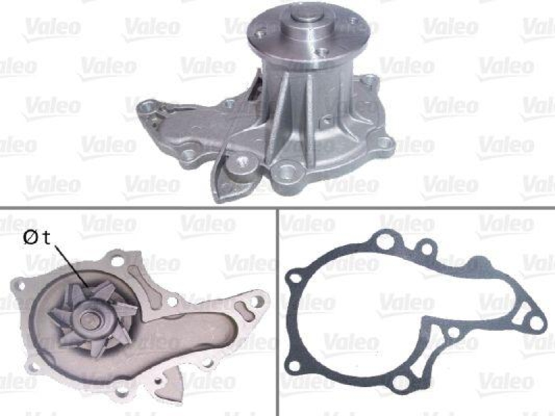 VALEO 506426 Wasserpumpe TOYOTA TOYOTA CARINA