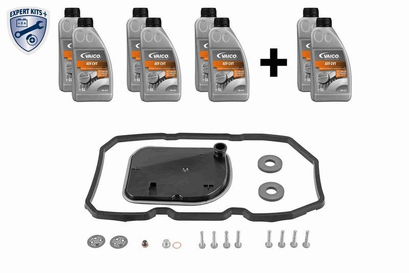 VAICO V30-2252-xxL Teilesatz, Automatikgetriebe-Ölwechsel Stufenlos Cvt (722.8) mit Vollgummi-Dich für MERCEDES-BENZ