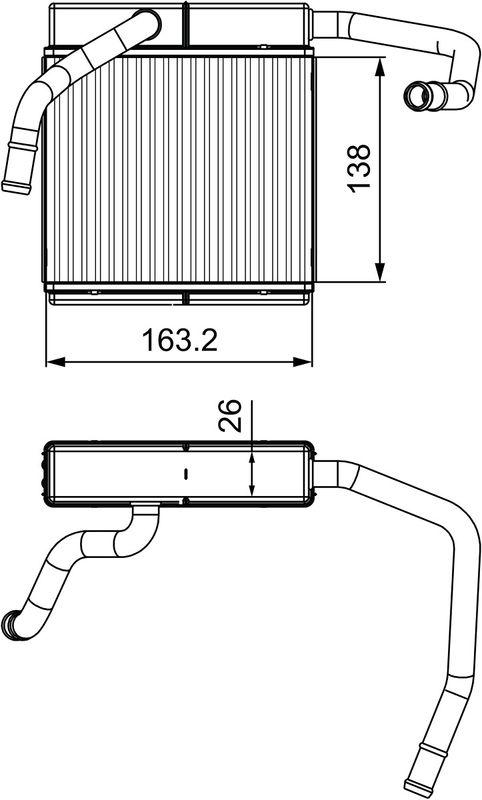 VALEO 811552 Warmetauscher FORD RANGER