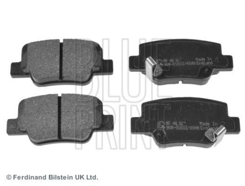 BLUE PRINT ADT342184 Bremsbelagsatz für TOYOTA