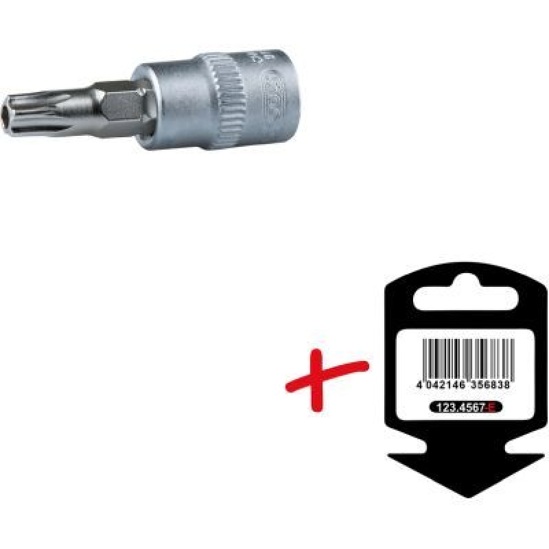 KS TOOLS 911.1464-E 1/4" TORX-Bit-Stecknuss T20