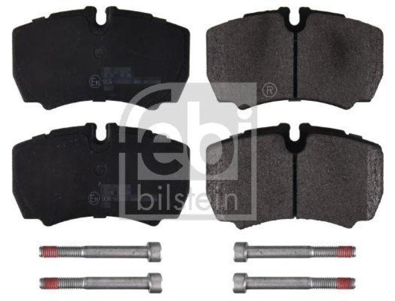 FEBI BILSTEIN 116075 Bremsbelagsatz mit Schrauben für Ford