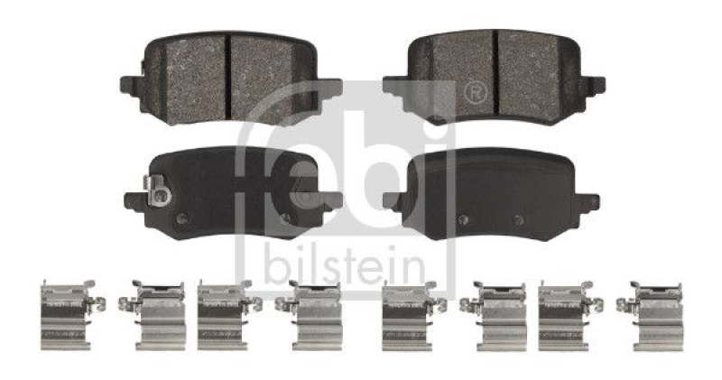 FEBI BILSTEIN 186404 Bremsbelagsatz für HYUNDAI