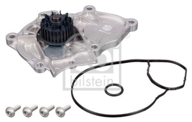 FEBI BILSTEIN 102495 Wasserpumpe mit Dichtung und Schrauben f&uuml;r VW-Audi