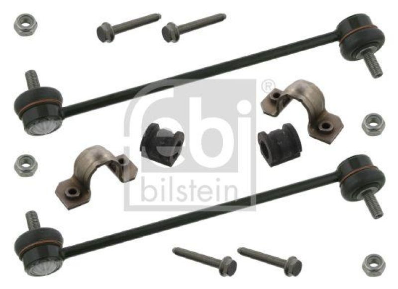 FEBI BILSTEIN 37079 Stabilisatorlagersatz mit Verbindungsstangen für VW-Audi