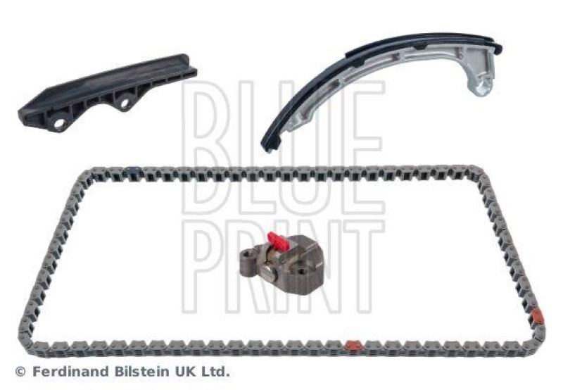 BLUE PRINT ADBP730022 Steuerkettensatz für Nockenwelle, mit Gleitschienen und Kettenspanner für NISSAN