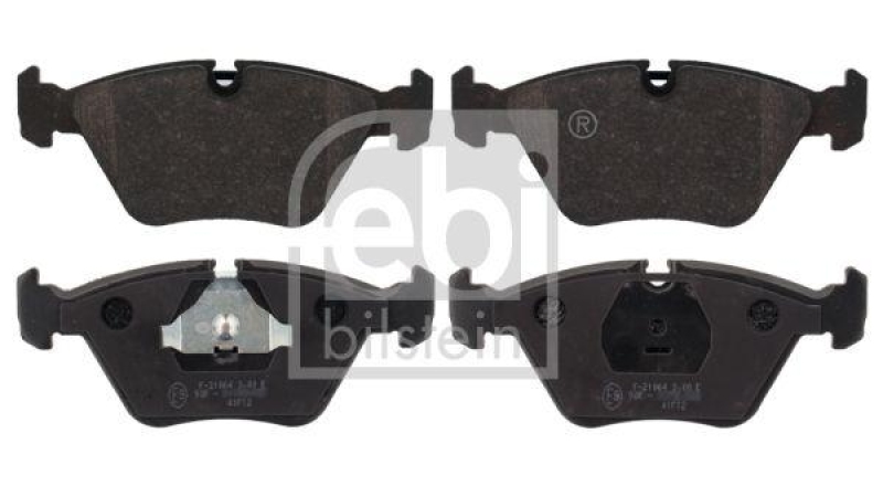 FEBI BILSTEIN 116083 Bremsbelagsatz für Jaguar