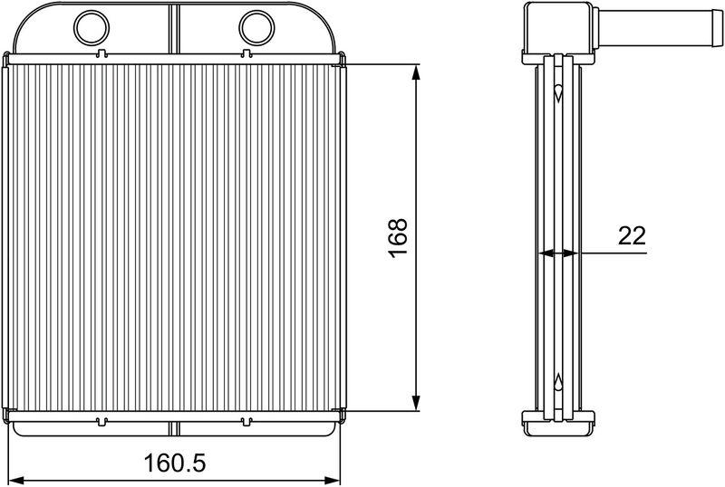 VALEO 811559 Warmetauscher KIA CARNIVAL