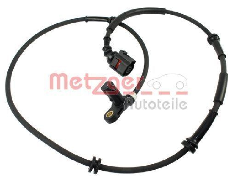 METZGER 0900126 Sensor, Raddrehzahl für FORD/SEAT/VW HA links/rechts