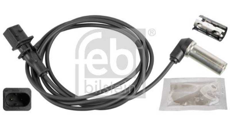 FEBI BILSTEIN 175542 ABS-Sensor mit Hülse und Fett für Mercedes-Benz