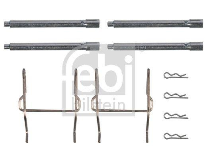 FEBI BILSTEIN 181999 Zubehörsatz für Bremsbelagsatz für Gebrauchsnr. für Befestigungssatz