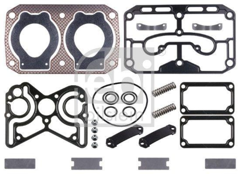 FEBI BILSTEIN 186410 Dichtungssatz für Luftpresser für Iveco
