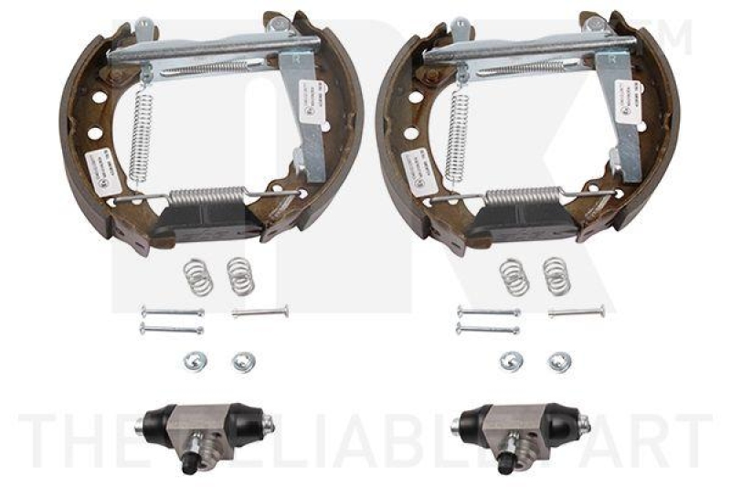 NK 444734006 Bremsensatz, Trommelbremse für SEAT, VW