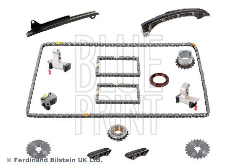 BLUE PRINT ADBP730028 Steuerkettensatz für Nockenwelle, Ölpumpe und Ausgleichswelle für TOYOTA