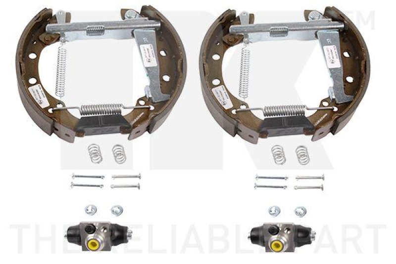 NK 449952004 Bremsensatz, Trommelbremse für AUDI, SEAT, SKODA, VW