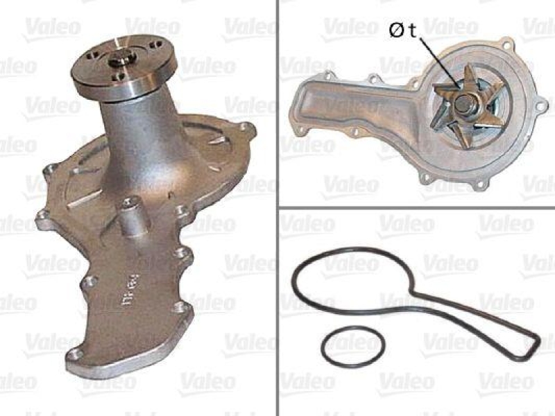 VALEO 506455 Wasserpumpe CHRYSLER CHRYSLER VOYAGER