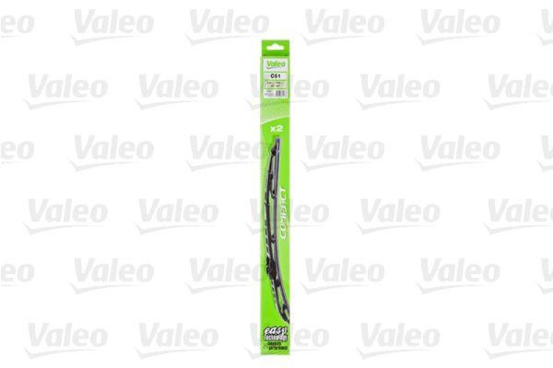 VALEO 576007 Compact C51 Wischblatt (x2)