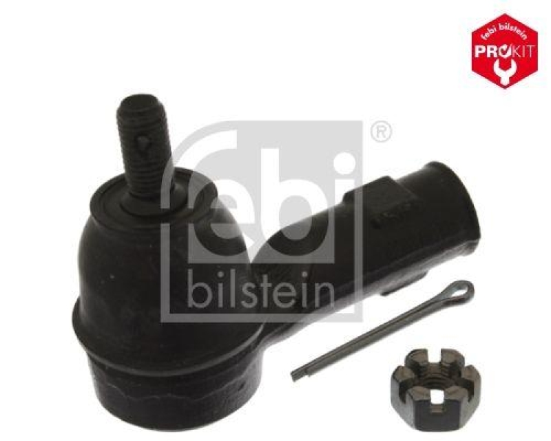 FEBI BILSTEIN 41925 Spurstangenendstück mit Kronenmutter und Splint für HYUNDAI