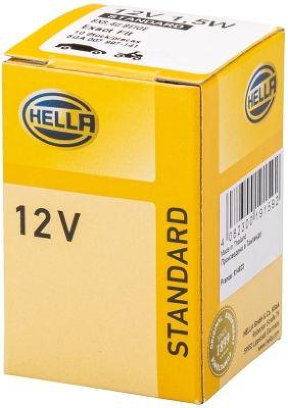 HELLA 8GA 007 997-141 Glühleuchte 12V BX8,4d