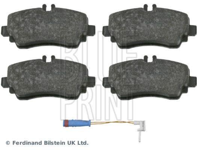 BLUE PRINT ADU174239 Bremsbelagsatz mit Befestigungsmaterial für Mercedes-Benz PKW