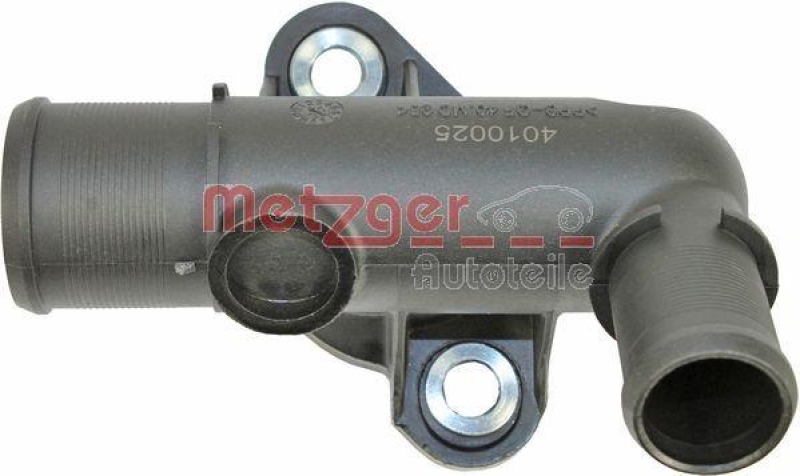 METZGER 4010025 Kühlmittelflansch für CITROEN/FIAT/PEUGEOT