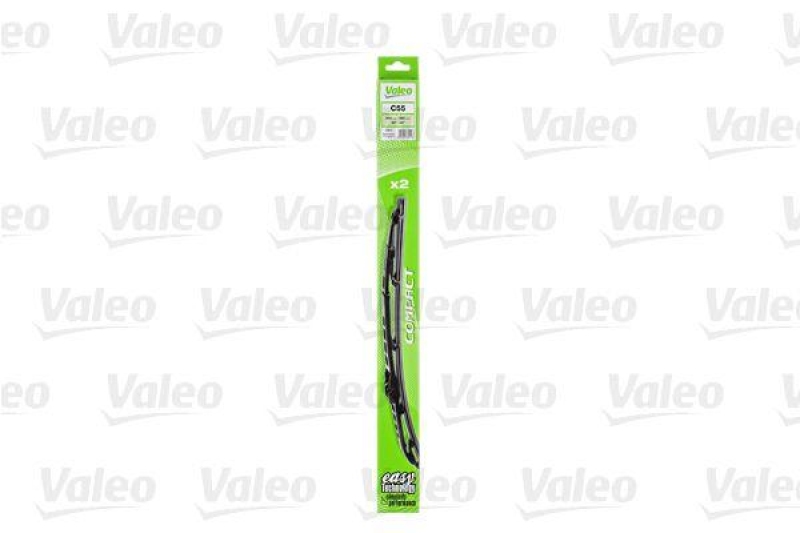 VALEO 576010 Compact C55 Wischblatt (x2)