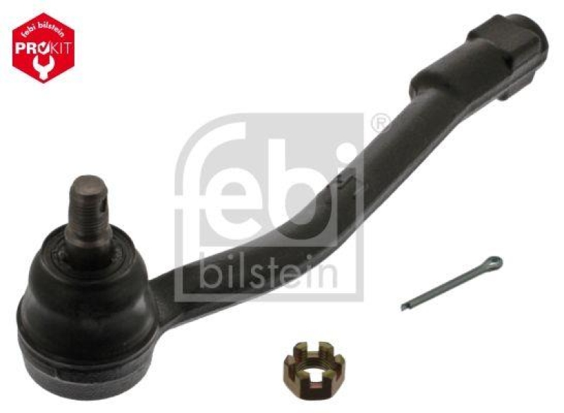 FEBI BILSTEIN 41931 Spurstangenendstück mit Kronenmutter und Splint für HYUNDAI