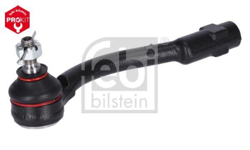 FEBI BILSTEIN 41933 Spurstangenendstück mit Kronenmutter und Splint für HYUNDAI