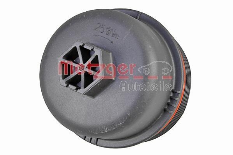 METZGER 2370046 Deckel, Ölfiltergehäuse für ALFA/FIAT/LANCIA