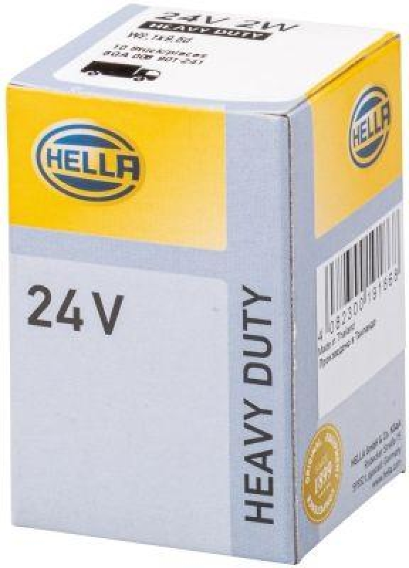 HELLA 8GA 008 901-241 Glühlampe 24 V