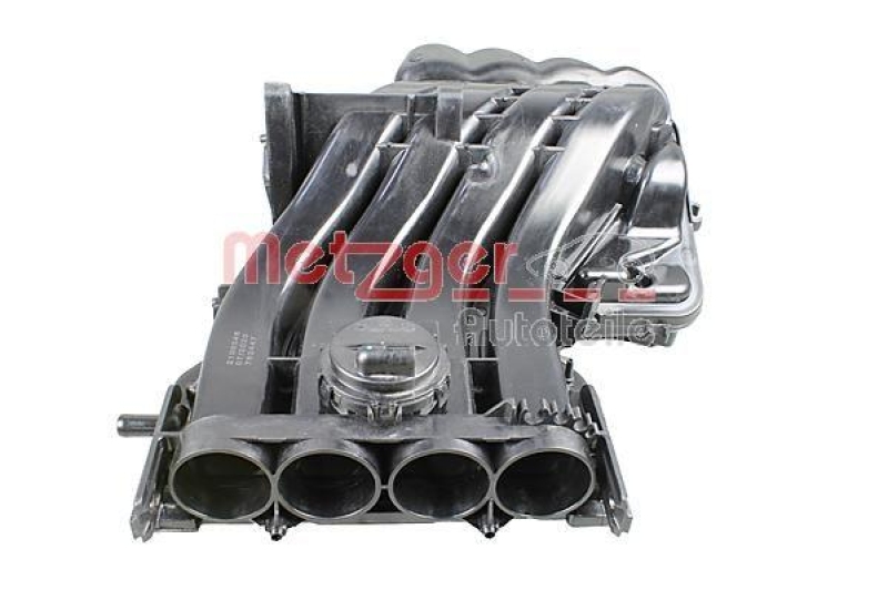 METZGER 2100046 Saugrohrmodul für AUDI/SEAT/SKODA/VW OHNE STELLELEMENT