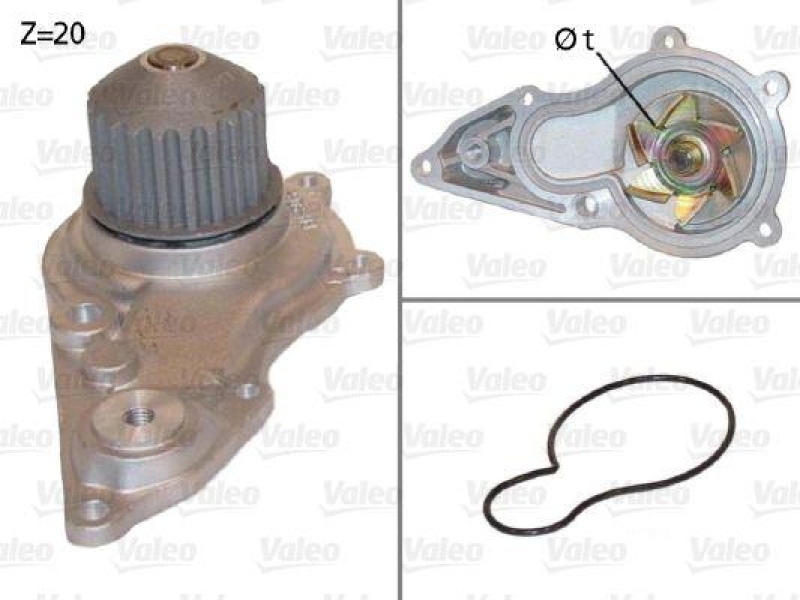 VALEO 506478 Wasserpumpe CHRYSLER