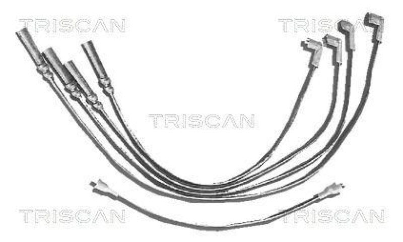 TRISCAN 8860 4027 Zündleitungssatz für Honda, Hyundai, Mazda, Nis