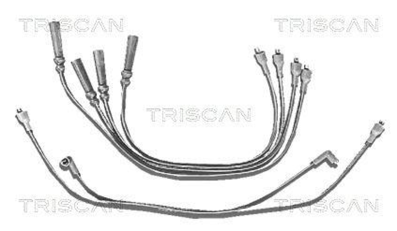 TRISCAN 8860 4086 Zündleitungssatz für Volvo 240, 242, 244, 245