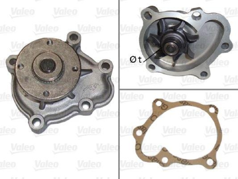 VALEO 506481 Wasserpumpe OPEL, VAUXHALL GM ASTRA