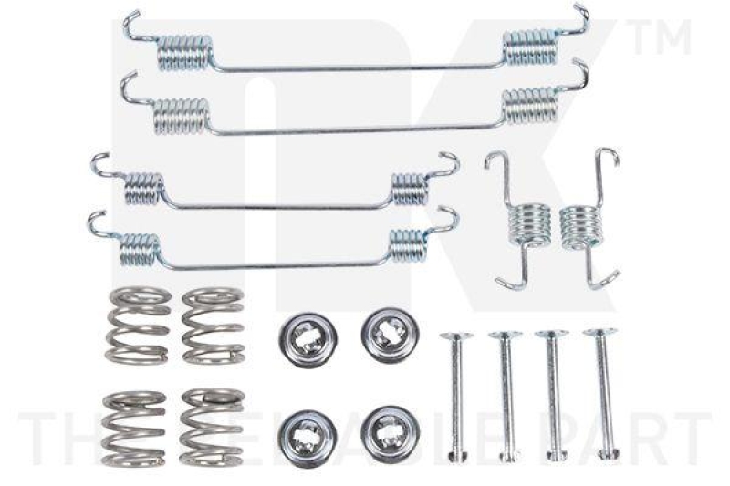 NK 79991036 Zubehörsatz, Bremsbacken für FIAT, SUZUKI