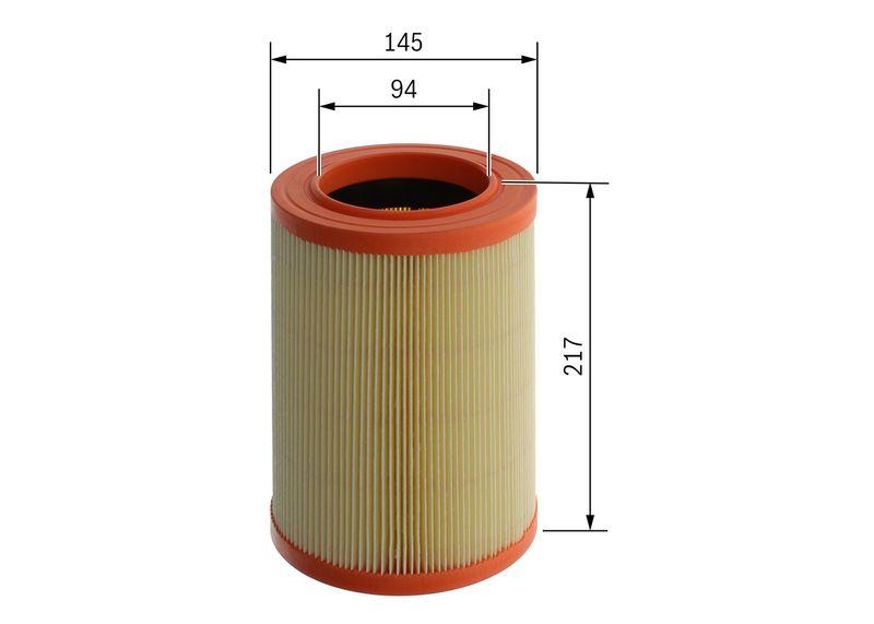 BOSCH F 026 400 297 Luftfilter