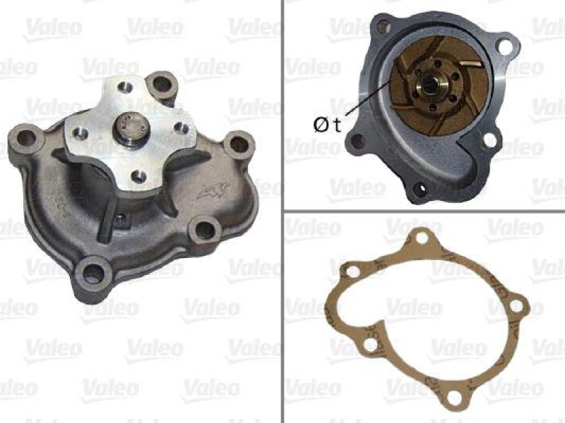 VALEO 506483 Wasserpumpe OPEL Corsa B