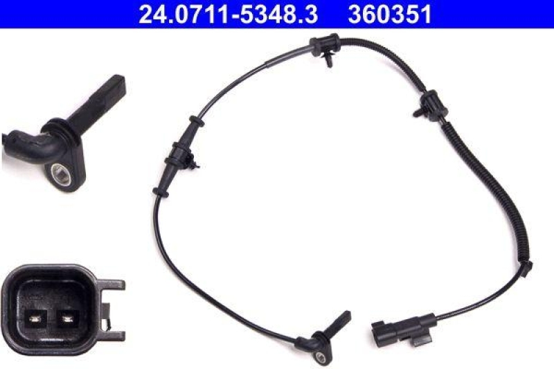 ATE 24.0711-5348.3 Radsensor für OPEL Astra J / Zafira C / Ampera