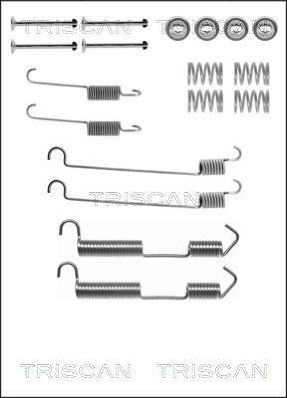 TRISCAN 8105 112514 Montagesatz F. Bremsbacken für Bmw