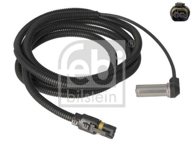 FEBI BILSTEIN 186425 ABS-Sensor mit Hülse und Fett für M A N