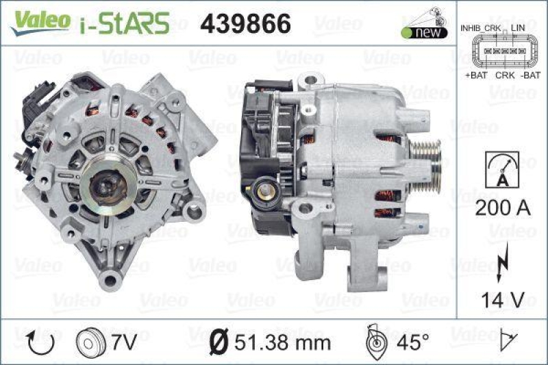 VALEO 439866 ISTARS ORIGINS SUBARU