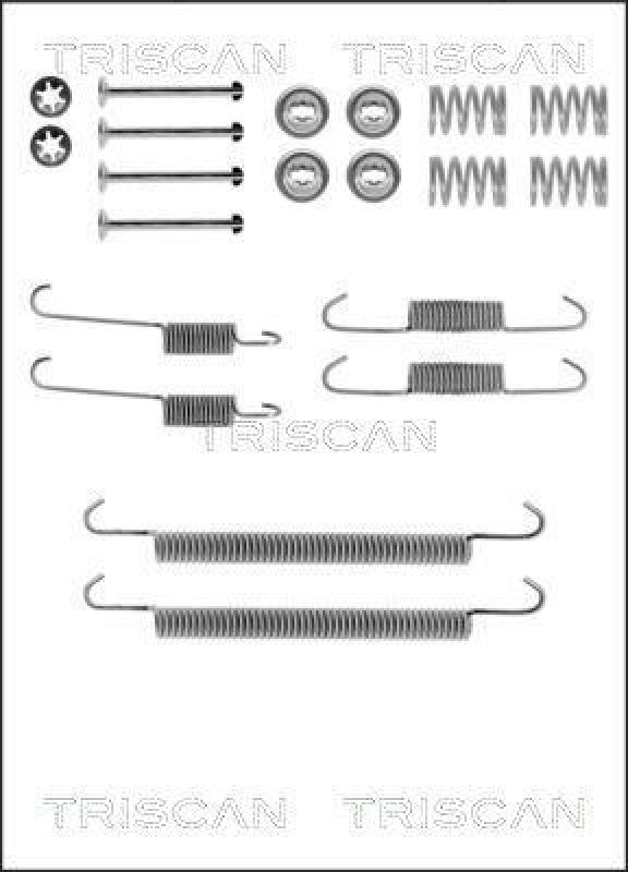 TRISCAN 8105 112581 Montagesatz F. Bremsbacken für Bmw E36