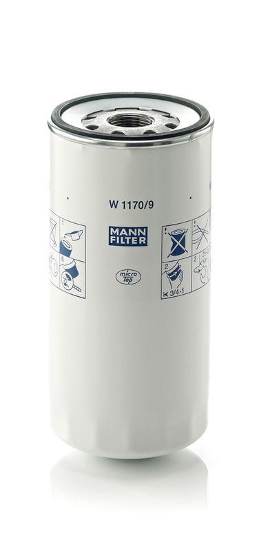 MANN-FILTER W 1170/9 Ölfilter für Ford