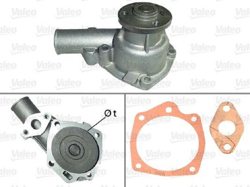 VALEO 506492 Wasserpumpe FIAT 132