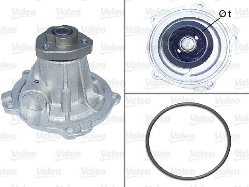 VALEO 506513 Wasserpumpe AUDI, SEAT, SKODA, VOLKSWAGE