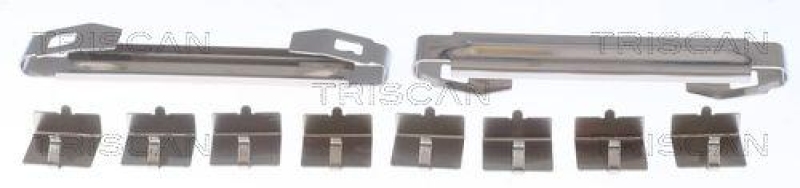 TRISCAN 8105 111632 Montagesatz, Scheibenbremsbelag für Bmw