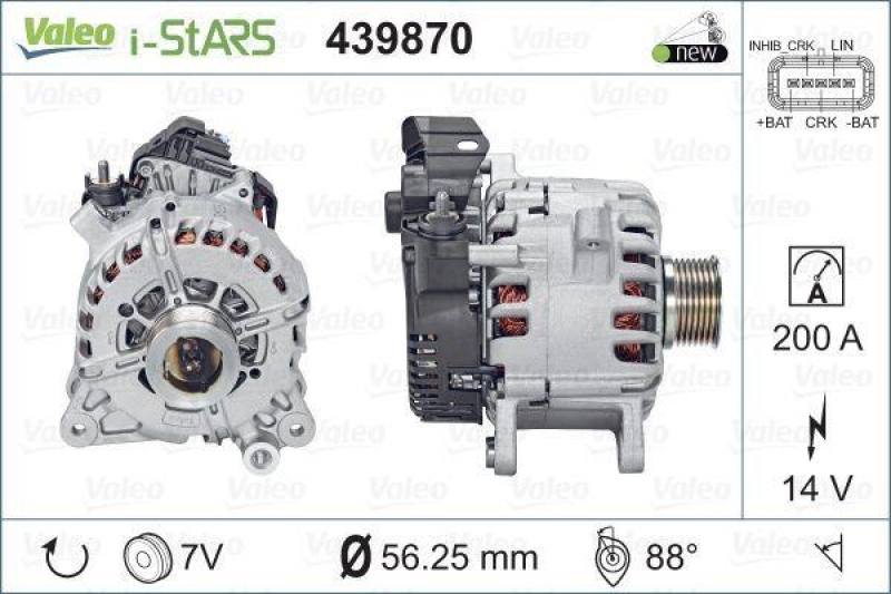 VALEO 439870 ISTARS ORIGINS RENAULT-NISSAN