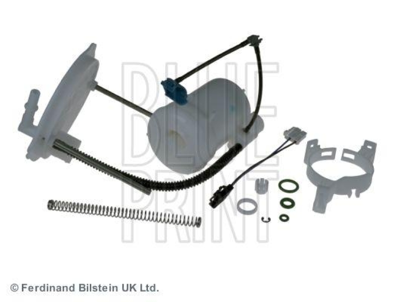 BLUE PRINT ADM52347 Kraftstofffilter mit Anbaumaterial für MAZDA