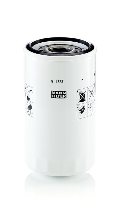 MANN-FILTER W 1223 Ölfilter für Hitachi